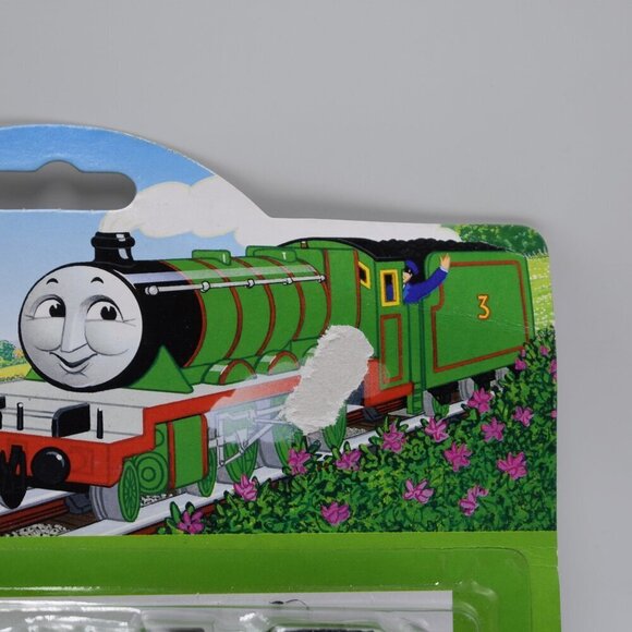 Henry 3 Green Engine Diecast ERTL Thomas the Tank Engine & Friends Train 1993 - Picture 4 of 14